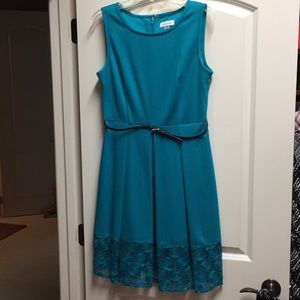 Teal dress